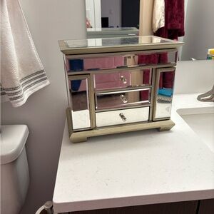 Mirrored Jewelry Box
